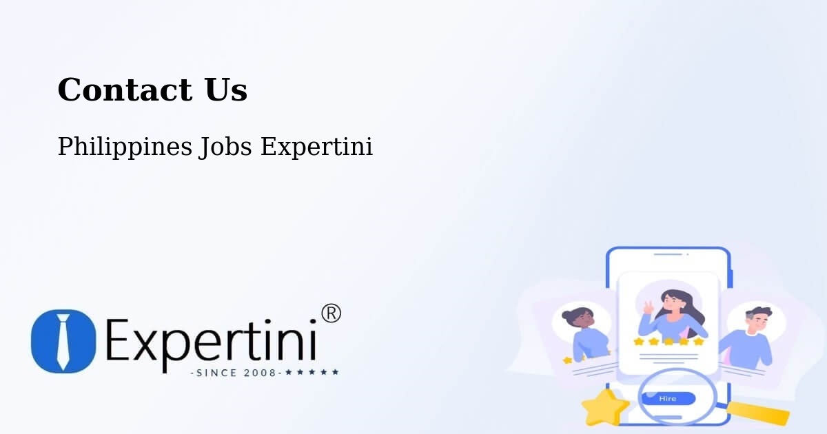 Contact Expertini – Diaz - Philippines Jobs Expertini