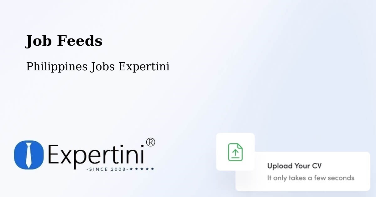 Job Listings Feed – Diaz - Philippines Jobs Expertini