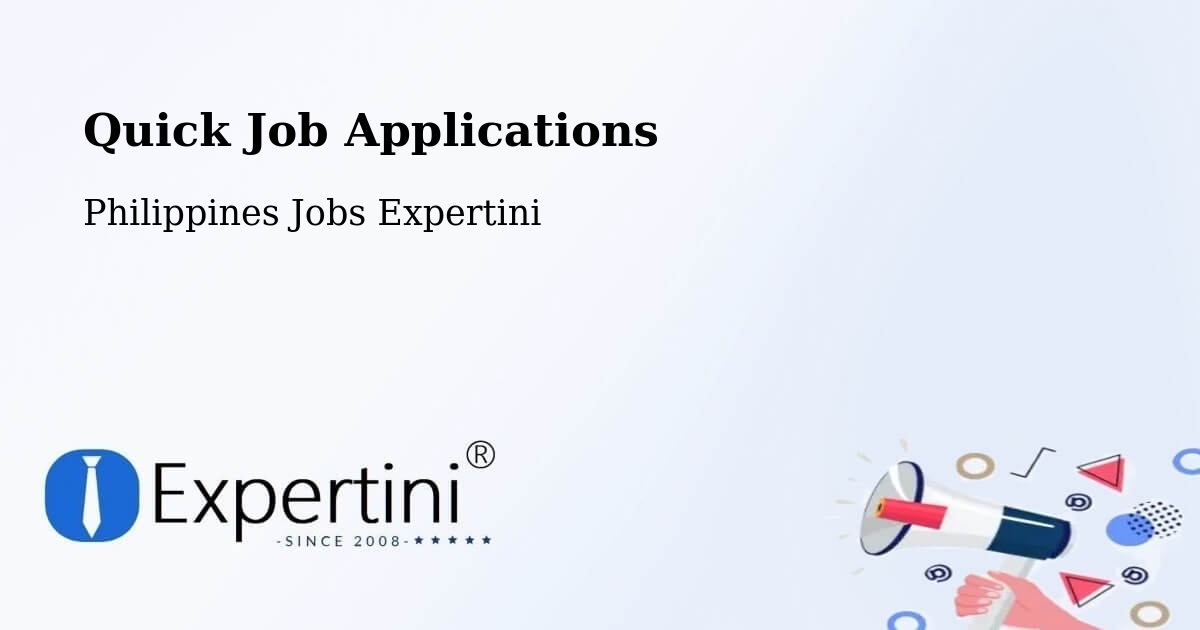 Quick Apply Feature – Diaz - Philippines Jobs Expertini